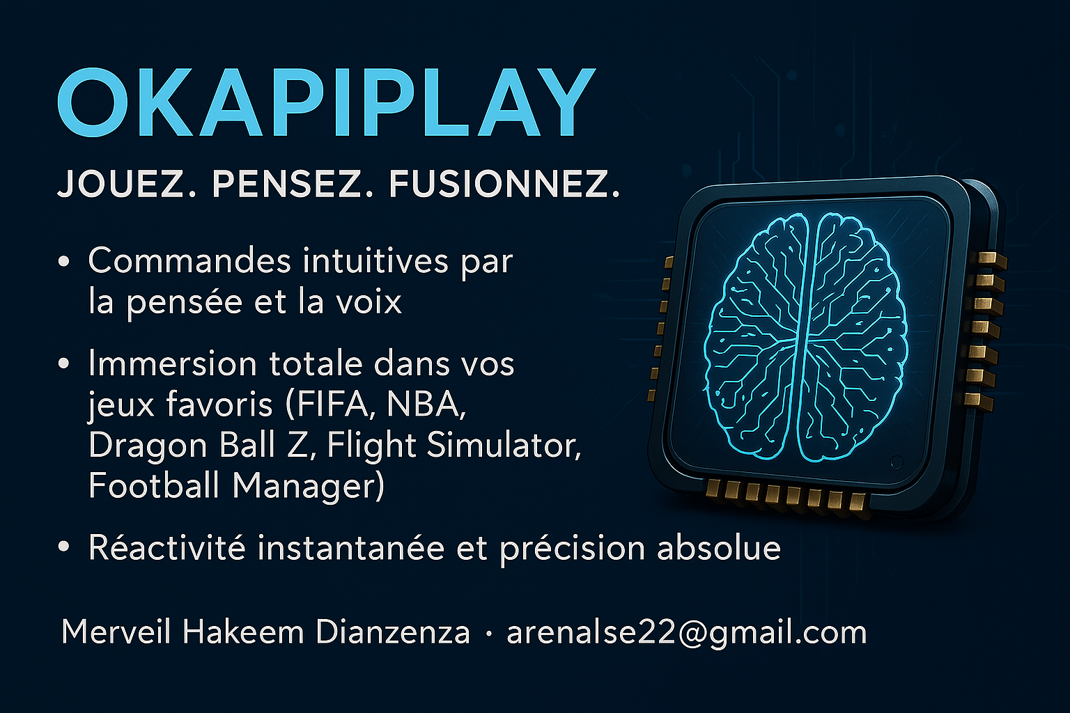 Affiche OkapiPlay - Immersion totale